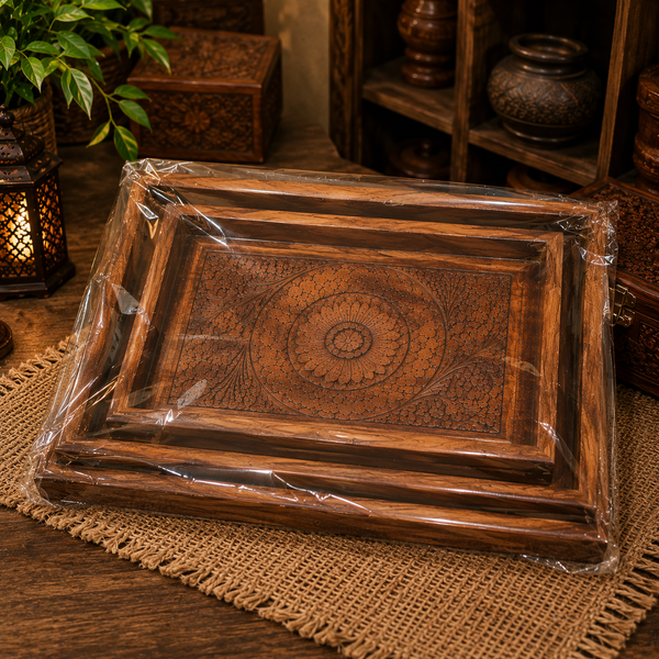 Classic wooden Serving Trays